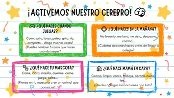 Vista previa - Hojas de trabajo - Aprendamos los verbos - página 2