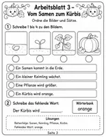 Vorschau - Stundenentwürfe - Halloween – Lesen, Schreiben & Rechnen | 10 Arbeitsblätter für die 1. & 2. Klasse - Seite 3
