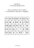 anteprima - Giochi - Forza 4 con le tabelline e le carte da gioco - Pagina 3