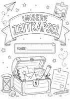Vorschau - Arbeitsblätter - Meine Zeitkapsel – Schulanfang & Schuljahresende | Ziele, Wünsche & Erinnerungen - Seite 3