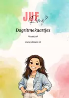 Voorbeeld - Dagritmekaartjes waterverf - Pagina 1
