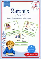 Vorschau - Aufgabenkarten - Schüttelsätze LOAMIST - Einsterns Schwester - Lola Heft 1 - Deckblatt