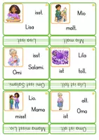Vorschau - Aufgabenkarten - Schüttelsätze LOAMIST - Einsterns Schwester - Lola Heft 1 - Seite 2