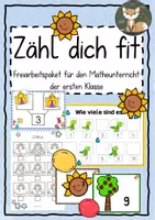 Vorschau - Arbeitsblätter - Zähl dich fit! Freiarbeitsmaterial für den Mathematikunterricht - Deckblatt