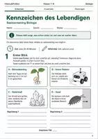 Vorschau - Arbeitsblätter - Biologie Basisscreenings Bundle Klasse 7–8 - Seite 1