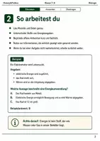Vorschau - Arbeitsblätter - Zellatmung und Energie Basisscreening Klasse 7–8 - Seite 1