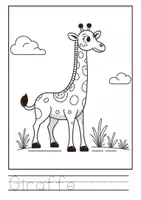 Vorschau - Mal- und Bastelvorlagen - Zootiere - Malbuch für die 1/2 Klasse - Seite 2