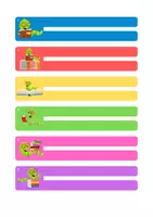 Voorbeeld - Bladwijzers Lezen Leren - Thema Boekenworm | Leeshulp voor Beginnende Lezers - Voorblad