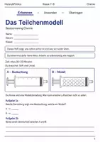 Vorschau - Arbeitsblätter - Dichte Basisscreening Physik Klasse 7–8 - Deckblatt