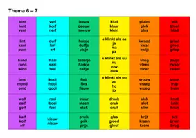 Voorbeeld - 🌈 Bubbel lezen - Ik lees met hup en aap (thema 5, 6 & 7) - Pagina 1