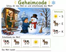 Vorschau - Spiele - Schulanfang Bildkarten Rätsel Herbst Set - Seite 2
