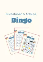 Vorschau - Spiele - Bingo: Buchstaben und Anlaute (Spielfelder) - Deckblatt
