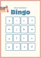 Vorschau - Spiele - Bingo: Buchstaben und Anlaute (Spielfelder) - Seite 2