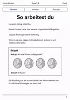 Vorschau - Arbeitsblätter - Dichte Basisscreening Physik Klasse 7–8 - Seite 1