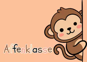 Vorschau - Poster - Türschilder Affenklasse | Klassenzimmer Türschild | Affe - Seite 2
