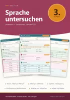 Vorschau - Arbeitsblätter - Deutsch 3 Grundschule - Sprache untersuchen - Seite 1