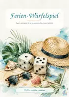 Vorschau - Spiele - Ferien-Würfelspiel – Spielerisch von den Ferien erzählen - Deckblatt