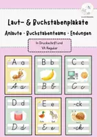 Vorschau - Poster - Anlautplakate, Lautplakate Druckschrift & VARegular - Deckblatt
