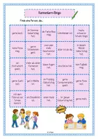 Vorschau - Arbeitsblätter - Sommerferien Bingo, Kennenlernen - Seite 3