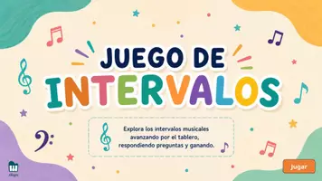 Vista previa - Juegos / Gamificación - Juego de intervalos musicales - Juego Interactivo - página 1