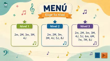 Vista previa - Juegos / Gamificación - Juego de intervalos musicales - Juego Interactivo - página 3