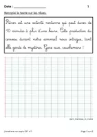 Aperçu - Feuilles d'exercices - Ateliers de français CE1 - Kit pédagogique - Page 2