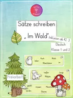 Vorschau - Arbeitsblätter - 🌳 Purzelsätze Im Wald Klasse 1/2 - Seite 1