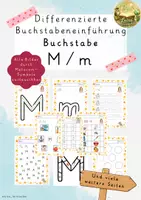 Vorschau - Unterrichtsreihen - Wachsendes Materialpaket - Differenzierte Buchstabeneinführung - Deckblatt