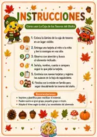 Vista previa - Unidades / Secuencias / Situaciones de Aprendizaje - La caja de los tesoros del otoño. 30 tarjetas + lámina + material manipulativo - página 2
