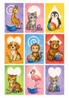 Vorschau - Bildkarten - Gruppeneinteilung 21 Kinder Tiere - Seite 2