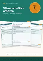 Vorschau - Arbeitsblätter - NT 7 Mittelschule - Naturwissenschaftlich arbeiten - Deckblatt