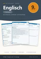 Vorschau - Test - Lernzielkontrolle Englisch 9 Mittelschule - Deckblatt