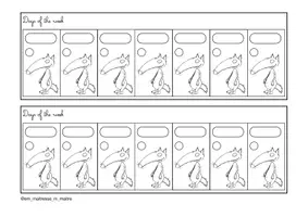 Aperçu - Feuilles d'exercices - Activités + flashcards Loup - Page 1