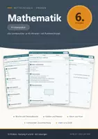 Vorschau - Test - Lernzielkontrolle Mathe 6 Mittelschule - Deckblatt