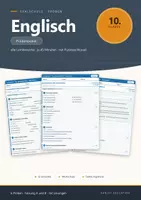 Vorschau - Klassenarbeiten - Lernzielkontrolle Englisch 10 Realschule - Deckblatt