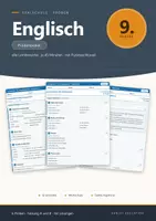 Vorschau - Klassenarbeiten - Lernzielkontrolle Englisch 9 Realschule - Deckblatt