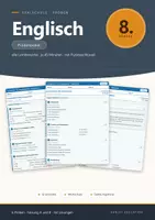 Vorschau - Klassenarbeiten - Lernzielkontrolle Englisch 8 Realschule - Deckblatt