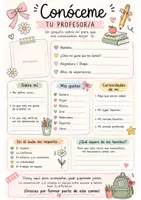 Vista previa - Fichas informativas / Documentos de lectura - Todo sobre mí y mis compañeros - Portada