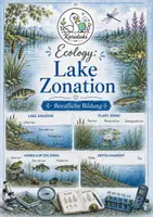 Vorschau - Arbeitsblätter - Ecosystem Lake: Lake Zonation – Bilingual Biology Worksheet with Solutions | Vocational Education - Deckblatt
