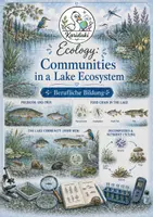 Vorschau - Arbeitsblätter - Ecosystem Lake: Communities in a Lake Ecosystem – Bilingual Biology Worksheet with Solutions | Vocational Education - Deckblatt