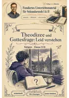 Vorschau - Arbeitsblätter - Theodizee und Gottesfrage: Leid verstehen – Religion Klasse 9-10 - Deckblatt