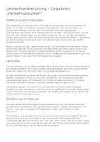 Vorschau - Stationenlernen - Legekreis Verkehrszeichen – 2-fach differenziert | Lesen, Wortschatz & DaZ/DaF - Seite 2