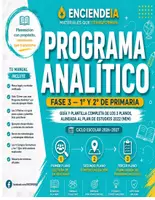 Vista previa - Unidades / Secuencias / Situaciones de Aprendizaje - Programa Analítico | Fase 3 | 1° y 2° de Primaria Guía Práctica para su Elaborarcion - página 1