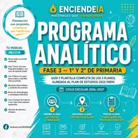 Vista previa - Unidades / Secuencias / Situaciones de Aprendizaje - Programa Analítico | Fase 3 | 1° y 2° de Primaria Guía Práctica para su Elaborarcion - Portada