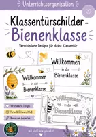 Vorschau - Mal- und Bastelvorlagen - Bienenklasse großes Materialpaket - Seite 1