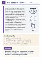 Vorschau - Arbeitsblätter - Schuld und Vergebung: Neuanfang – Religion Klasse 7-8 - Seite 1