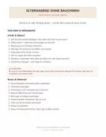 Vorschau - Anderer Materialtyp - Elternabend ohne Bauchweh – deine kostenlose Last-Minute-Checkliste - Seite 1