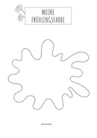 Vorschau - Stundenentwürfe - Materialpaket – Farbreise durch die Jahreszeiten 4 Kunstreihen Grundschule - Seite 1
