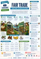Vorschau - Merkblätter - Fair Trade - Fairer Handel für Mensch und Umwelt - Merkblatt Erdkunde Sek 1 - Deckblatt