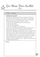 Vorschau - Stundenentwürfe - Der kleine Stern leuchtet für Klasse 1 und 2 | Aufführung zu Weihnachten, Winter und Adventszeit · Mini-Tanztheater - Seite 3